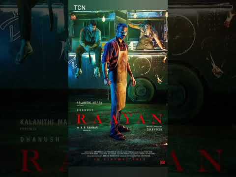 Raayan first look poster | dhanush | AR Rahman | D50 first look | D50 update | TCN