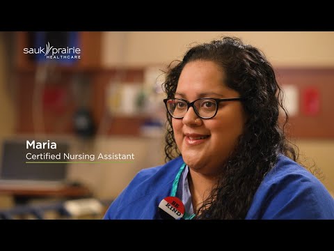 CNA Careers at Sauk Prairie Healthcare - Maria's Story