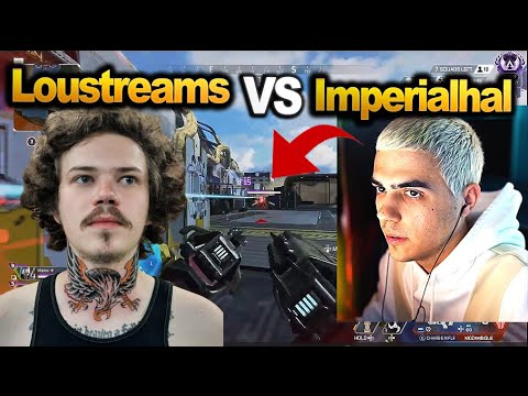 Imperialhal vs loustreams in rank: streamers game