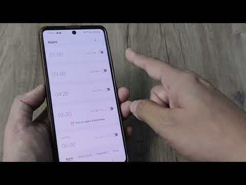 how to turn off alarms on samsung | switch off alarms in samsung