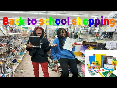 Shopping for School Supplies with My 7th & 8th Grader