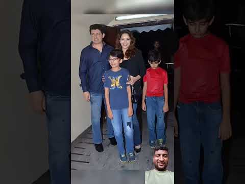 Madhuri Dixit With Her Husband Shriram Madhav Nene #madhuridixit #shorts #short #shortvideo #trend