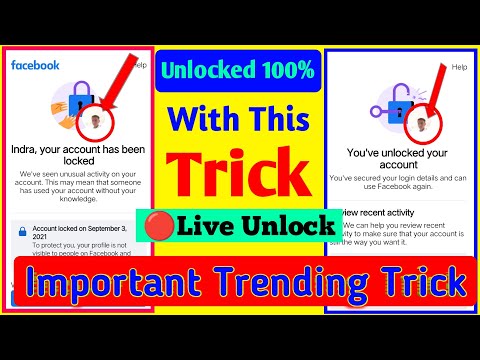 How To Unlock Locked Facebook Account 2022 - Unlock Locked Account Without Identity & Phone Number