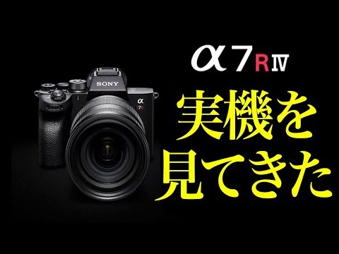 SONY α7R ⅣとFE200-600mm f5.6-6.3 G OSSを見てきた