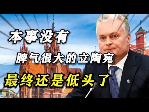 “本事没有，脾气很大”的立陶宛，最终还是低头了