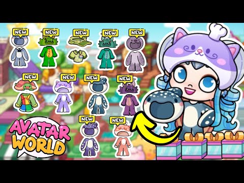 CUTE! 😍 ALL SECRET ANIMAL COSTUME IN AVATAR WORLD 🤩