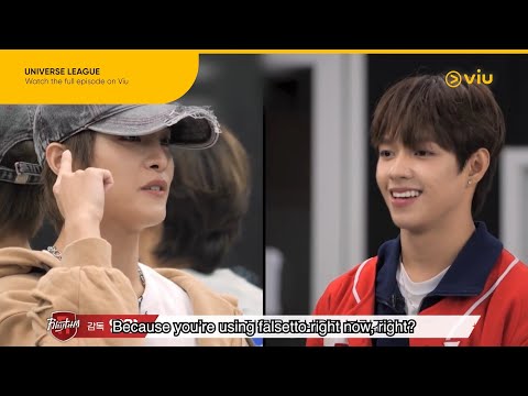 JL Gaspar Impresses Ten & Yangyang With His Live Vocals | Universe League EP 2 | Viu [ENG SUB]