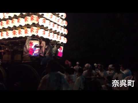 新湊曳山祭り2015【四十物町】【奈呉町】【長徳寺】