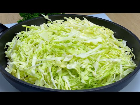 I never get tired of cooking cabbage like this❗Very tasty recipe with cabbage❗# 234