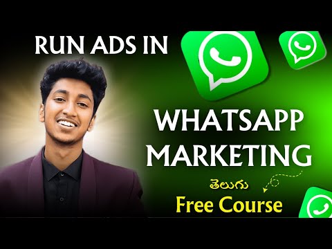 Full WhatsApp Marketing Free Course| Take Control Of WhatsApp To Grow Business | Telugu