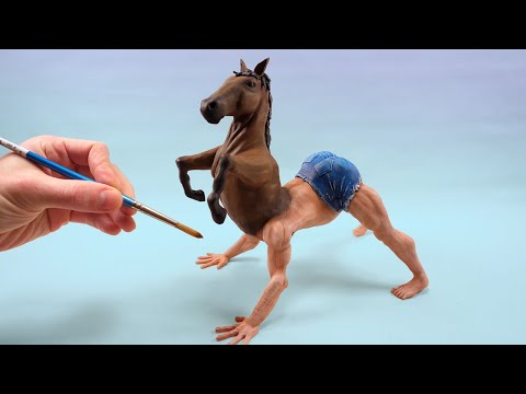 I made a majestic (reverse) centaur