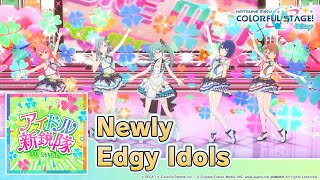 HATSUNE MIKU: COLORFUL STAGE! - Newly Edgy Idols by Mitchie M 3D Music Video - MORE MORE JUMP!