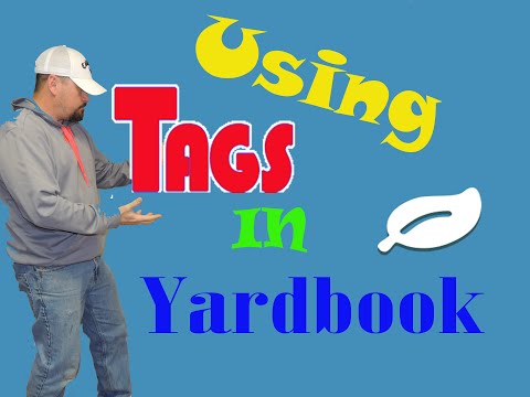 Yardbook Tags, Use them !!!