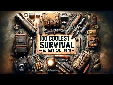 100 Coolest Survival & Tactical Gear You Must See 2024