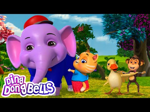 Bandar Ban Gaya Tailor | बन्दर बन गया टेलर | Hindi Nursery Rhymes for Kids | Ding Dong Bells