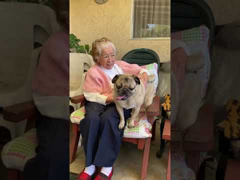 Doug Seeing his Great-Grandma