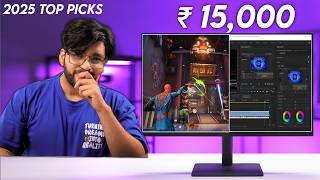 Best Monitor Under 15000 in 2025 (Gaming, Editing, Work) Best Monitor Under 15000 in india 2025