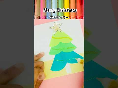 DIY Christmas tree | Christmas tree paper craft | Easy Christmas tree drawing | merry Christmas