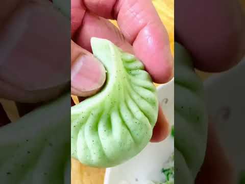 马斯克都难吃得到的【菠菜饺】！详细做法请搜“Da达哥厨房” Shrimp &   Spinach Dumplings!