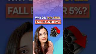 Why did Tata Steel fall by over 5%? #shorts