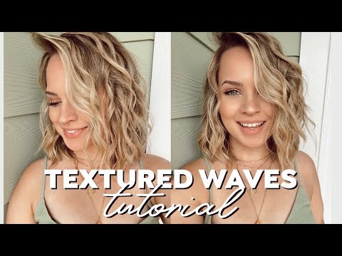 NEW faux natural waves hair tutorial - Kayley Melissa