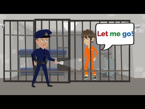 Sam is a CRIMINAL | English story | English conversation