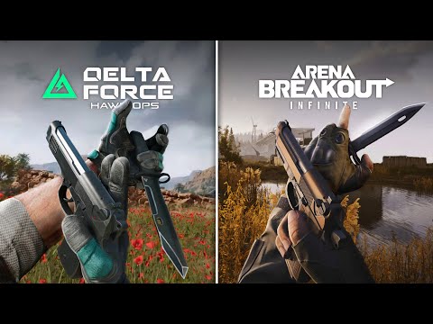 Delta Force Hawk Ops vs Arena Breakout Infinite Comparison