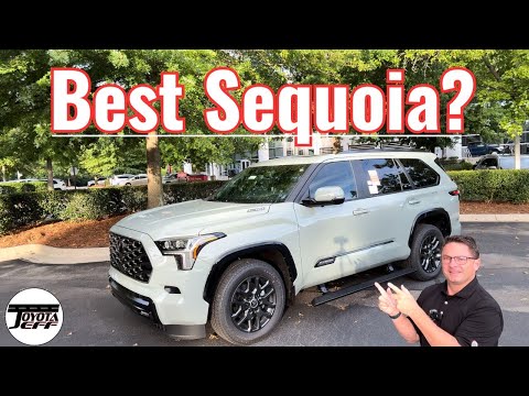 Why Buy 2024 Toyota Sequoia Platinum?