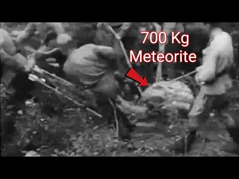 1947 (Documentary Footage) Sikhote-Alin Impact Event, 23 TONS Recovered