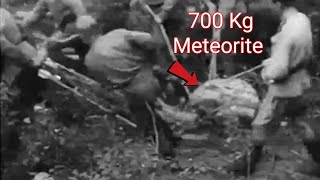 1947 (Documentary Footage) Sikhote-Alin Impact Event, 23 TONS Recovered