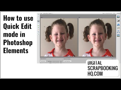 How to Edit Photos in Photoshop Elements Quick Edit Mode