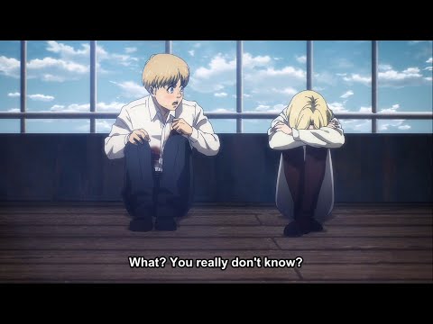 Annie and Armin Flirting