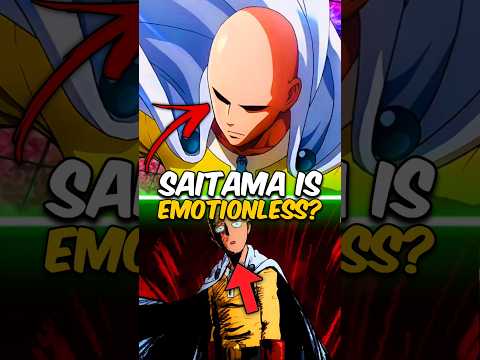 SAITAMA IS EMOTIONLESS 😳? || #shorts #onepunchman #saitama