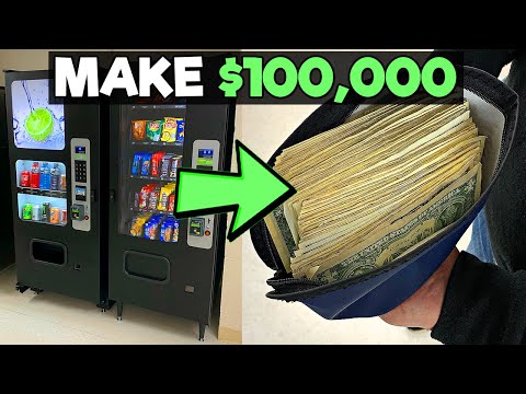 What Would It Take To Make $100,000 From Vending Machines?!