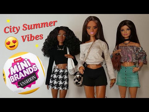 #20 Opening Mini Brands Fashion 3 with 80+ Surprises & Styling Barbies