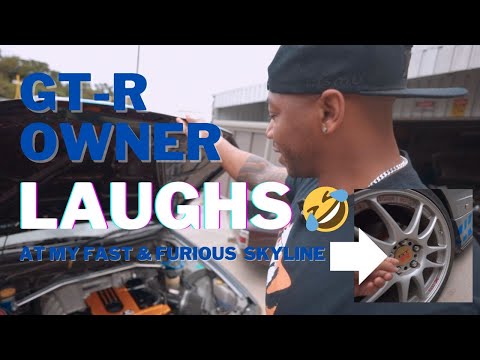 GT-R Owner LAUGHS at my car