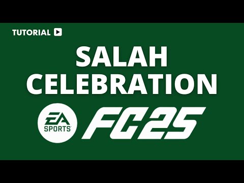 How to do salah celebration FC 24