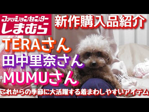 【しまむら購入品】 TERAさん　tera wear emu　田中里奈さん　MUMUさん  新作購入品 「これからの季節に大活躍する！！着回しやすいアイテム！！　【しまむらオンライン購入品】