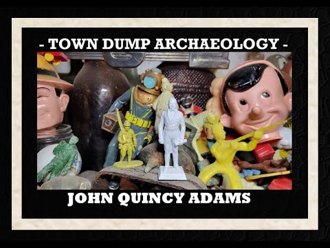 Town Dump Archaeology - Digging John Quincy Adams - Marbles - Bottle Digging - Antiques - Presidents