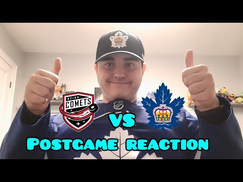 Marlies vs Comets post game reaction also my thoughts on the hockey hall of fame