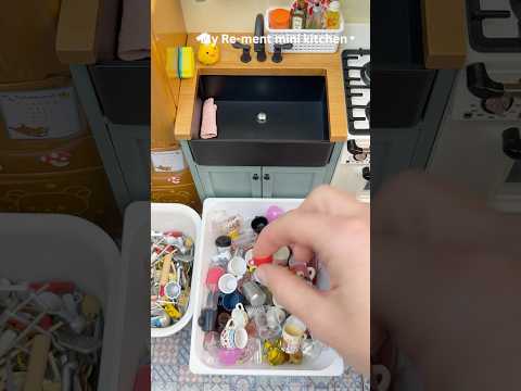 Wow 😱 Sound on!🔊 ASMR #minikitchenset #rement #installation