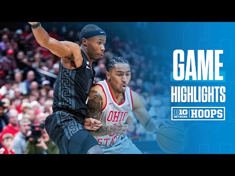 Michigan State at Ohio State | Highlights | Big Ten Men's Basketball | 01/03/2025