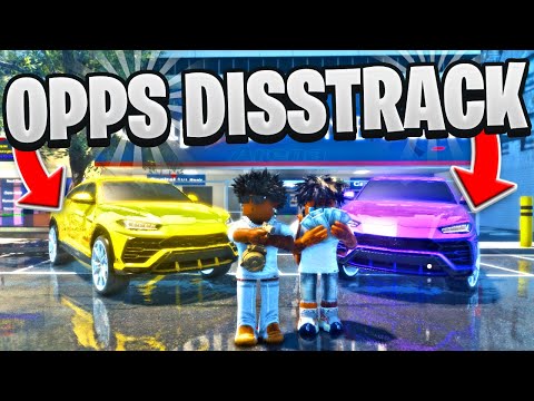 WE MADE A DISSTRACK ON THE OPPS IN THIS BRONX ROBLOX HOOD GAME