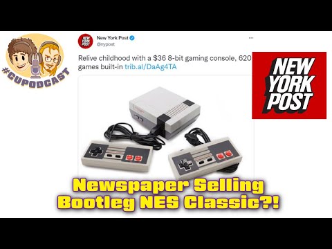 Newspaper Selling Bootleg NES Classic Edition?!