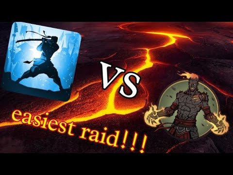 This is how I won easiest raid in shadow fight 2😱by mh games|watch till end|(subscribe)#shadowfight2