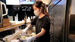 ３５秒の高速提供！東京立ち食いそば屋を営む若女将に密着丨Japanese Fast Food : Tachigui, stand-up noodle shops