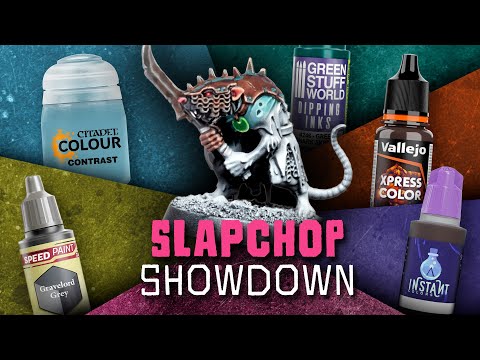 I found THE BEST PAINT for Slapchop (by painting Skaventide Clanrats!)