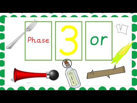 'OR' Words Phonics- Blending for Reading