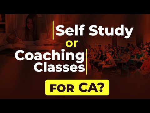 Self study or Coaching classes for CA | Shilpi's Academy