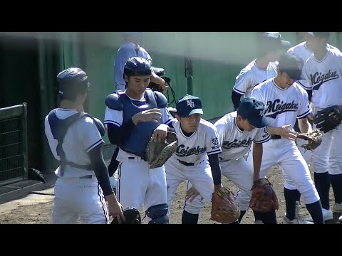 【高校野球】明治学院シートノック【第68回全国高校軟式野球選手権大会・準決勝】